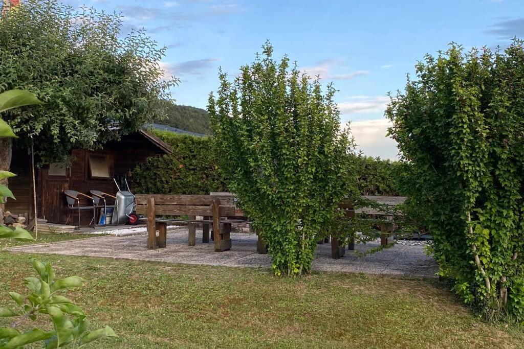 Die Seeblume - Ferienwohnung Mit Pool Und Seeblick Bodman-Ludwigshafen Exterior photo